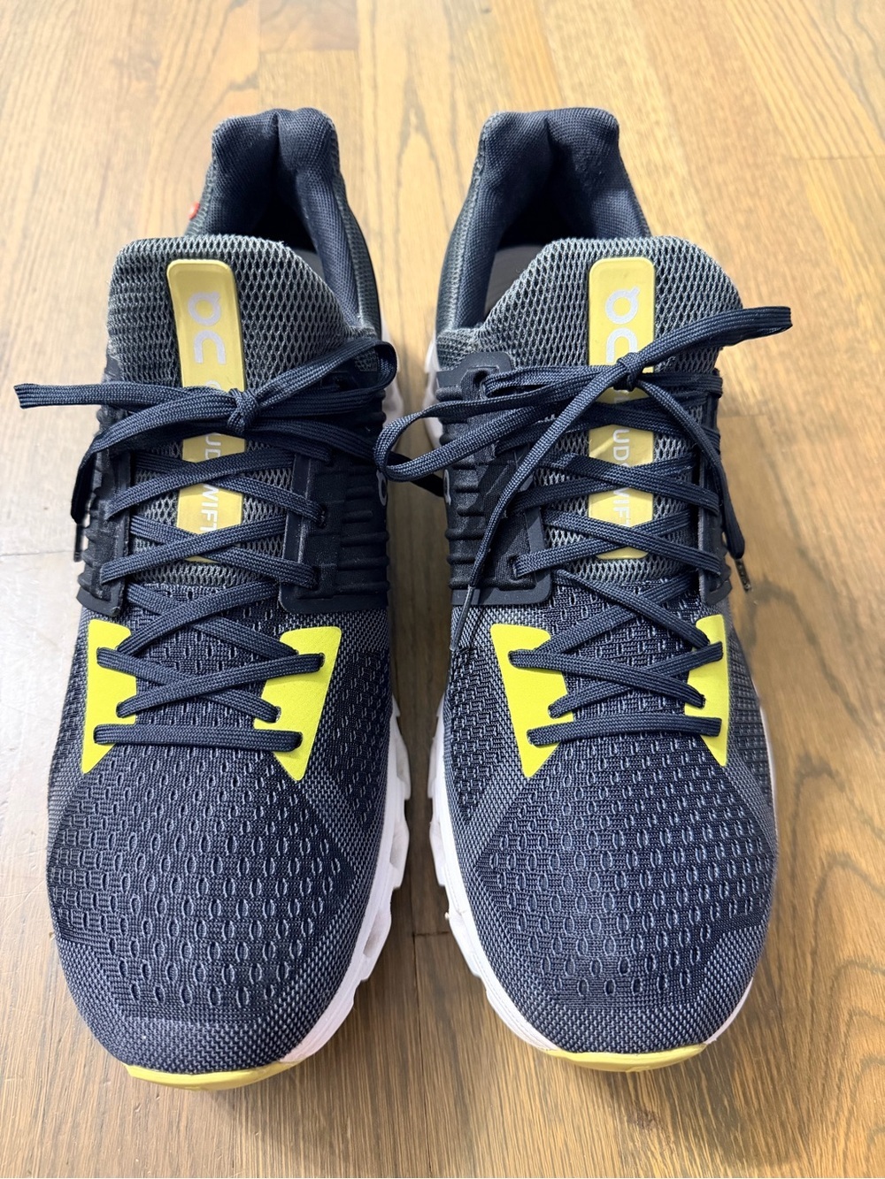 On Running Cloudswift 'Magnet Black Citron Yellow' Men’s 12 - Picture 3 of 11